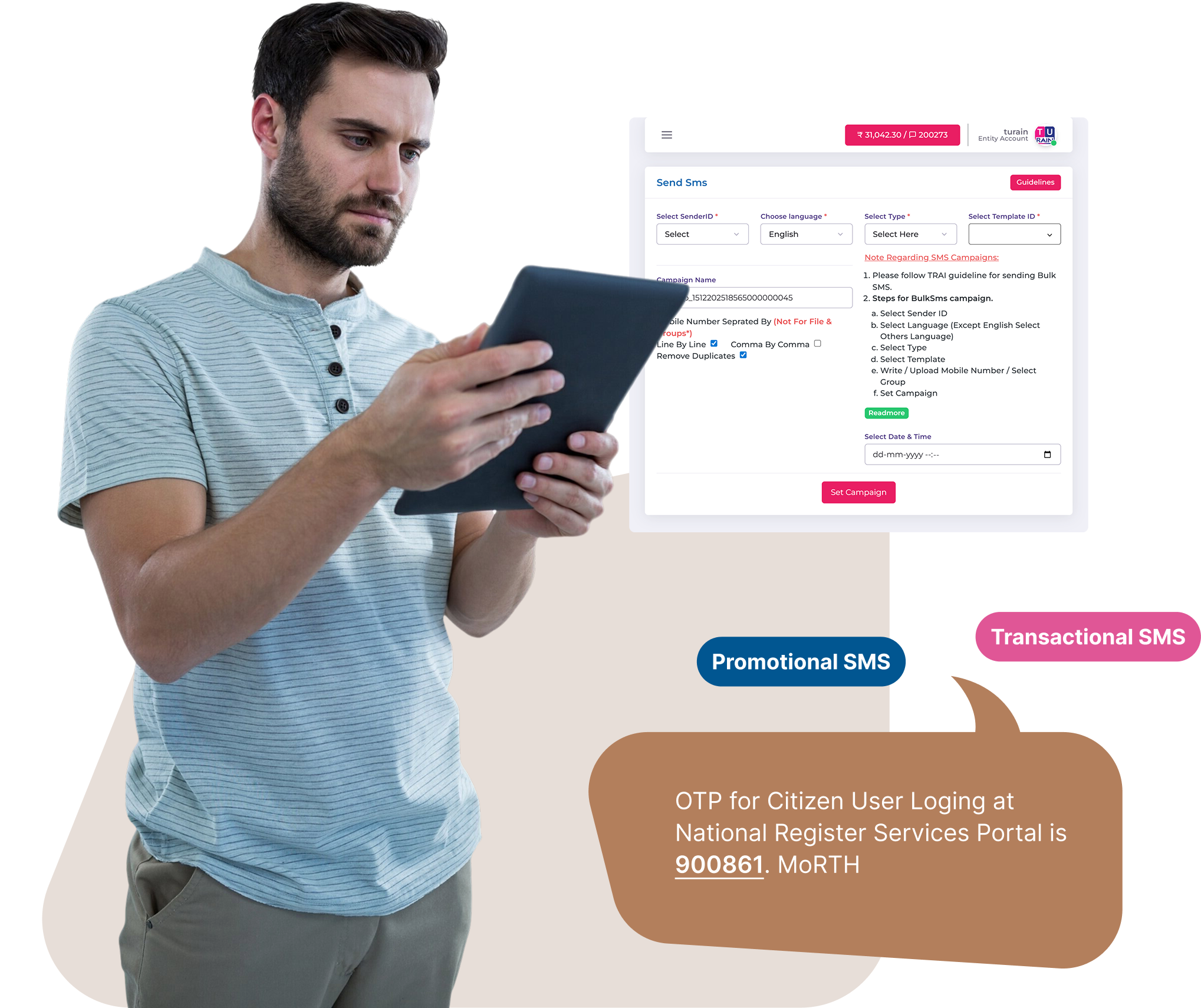SMS Cannon bulk SMS platform