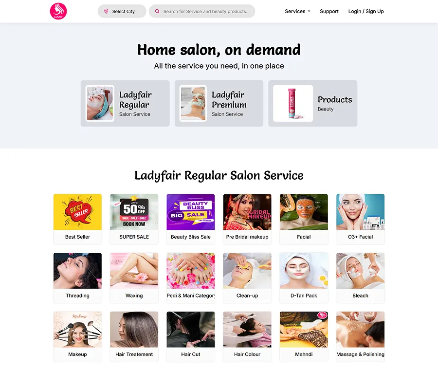 Ladyfair project preview